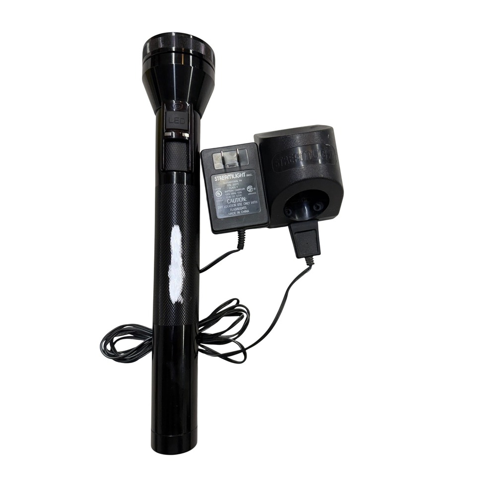 Streamlight Stinger LED Flashlight with AC Charger and Cradle Black 22311